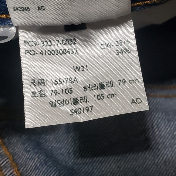 Levi's 501 Jean Cut Off Shorts Sz 31 - Picture 10 of 15